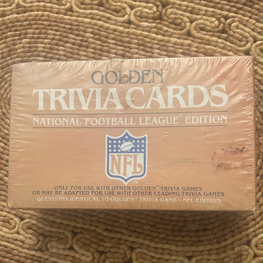 Trivia Cards - NFL Edition - Tan